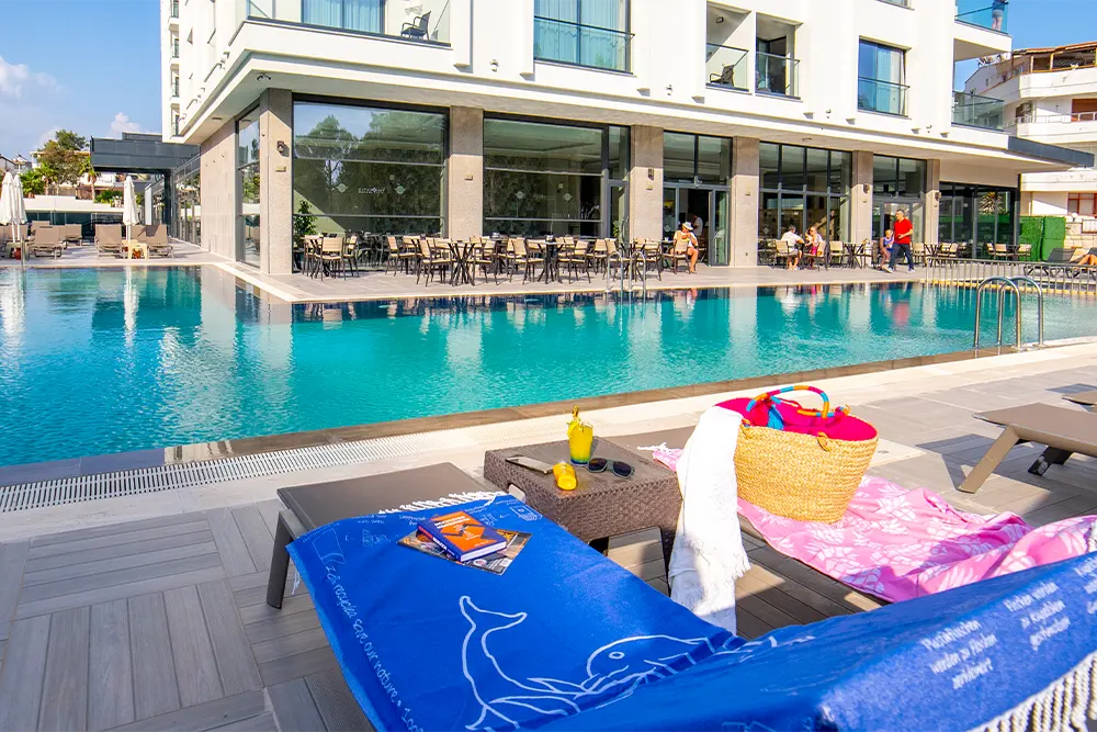 Maril Beach & Spa Hotel Plaj Sahil